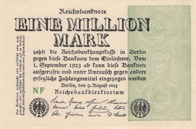 1 Million Mark 1923 ro.101a NF